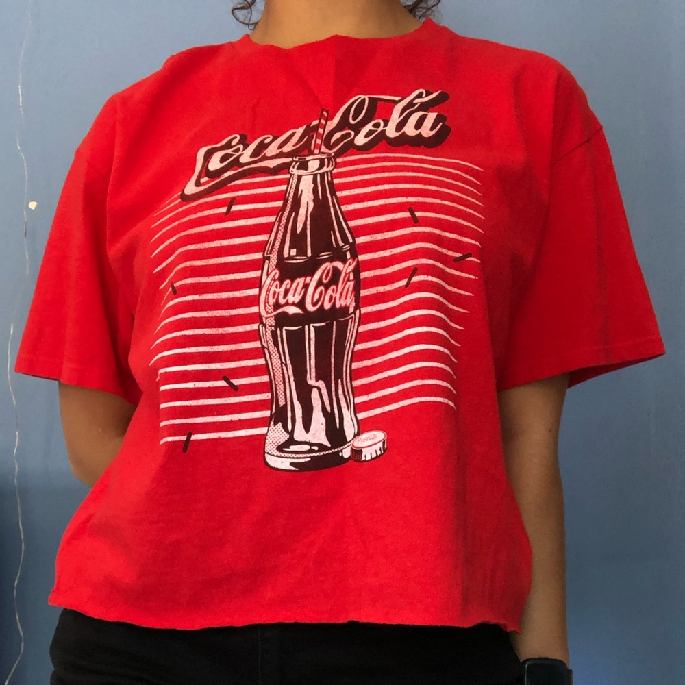Coca Cola Crop Top